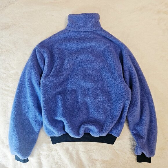 Patagonia Kids Vintage 80s 90s Synchilla Retro-X Fleece Jacket Bomber Size 7/8 - Picture 5 of 5